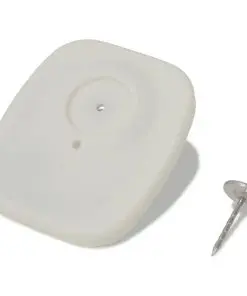 vidaXL 2000 pcs RF Hard Tags and Pins Sets 8.2 MHz White vidaXL 2000 pcs RF Hard Tags and Pins Sets 8.2 MHz White