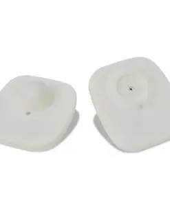 vidaXL 2000 pcs RF Hard Tags and Pins Sets 8.2 MHz White