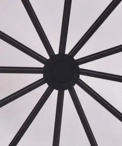 vidaXL Greenhouse Aluminium 240x211x232 cm