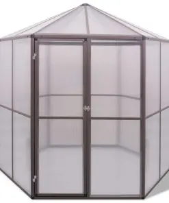 vidaXL Greenhouse Aluminium 240x211x232 cm