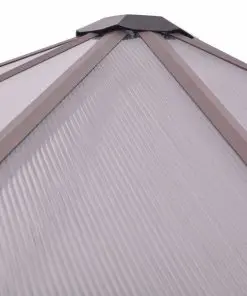 vidaXL Greenhouse Aluminium 240x211x232 cm