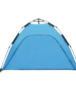 vidaXL Pop Up Beach Tent 220x220x160 cm Blue