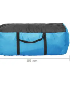 vidaXL Pop Up Beach Tent 220x220x160 cm Blue