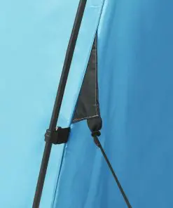 vidaXL Tunnel Camping Tent 4 Person Blue