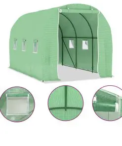vidaXL Greenhouse 6.86 m² 3.43x2x2 m