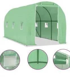 vidaXL Greenhouse 9 m² 4.5x2x2 m