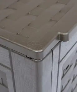 vidaXL Garden Composters 2 pcs Brown 60x60x83 cm 600 L