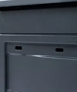 vidaXL Garden Composters 2 pcs Grey 60x60x73 cm 520 L