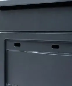 vidaXL Garden Composters 3 pcs Grey 60x60x73 cm 780 L