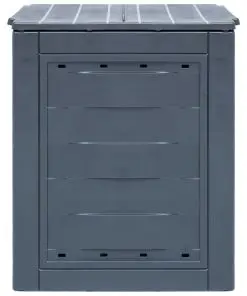 vidaXL Garden Composters 3 pcs Grey 60x60x73 cm 780 L