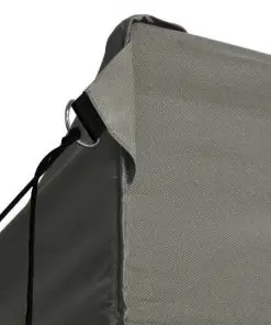 vidaXL Professional Folding Party Tent 3×4 m Steel Anthracite