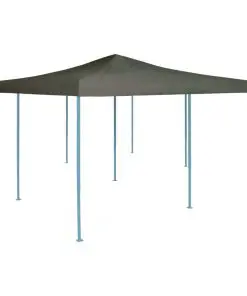 vidaXL Folding Gazebo 5×5 m Anthracite