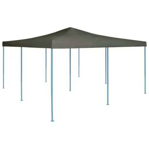 vidaXL Folding Gazebo 5×5 m Anthracite