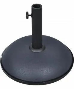 vidaXL Parasol Base 11 kg Dark Grey Steel and Cement