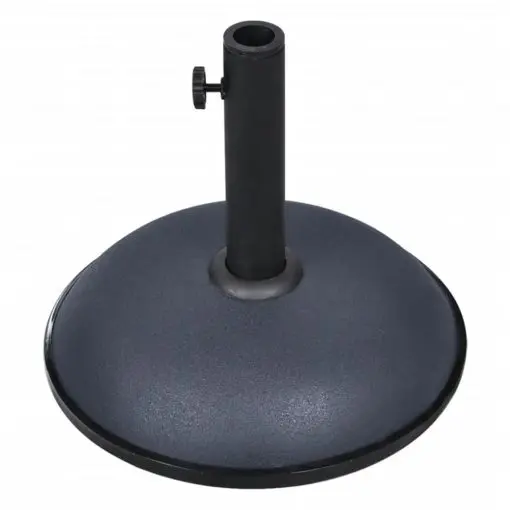 vidaXL Parasol Base 11 kg Dark Grey Steel and Cement
