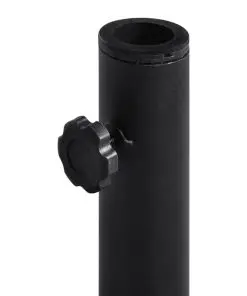 vidaXL Parasol Base 11 kg Dark Grey Steel and Cement