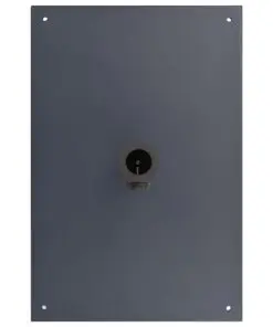 vidaXL Parasol Base Dark Grey Steel 15 kg