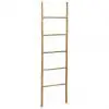 vidaXL Towel Ladder with 5 Rungs 170 cm Bamboo