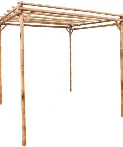 vidaXL Pergola Bamboo 170x170x220 cm