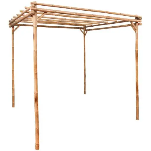 vidaXL Pergola Bamboo 170x170x220 cm