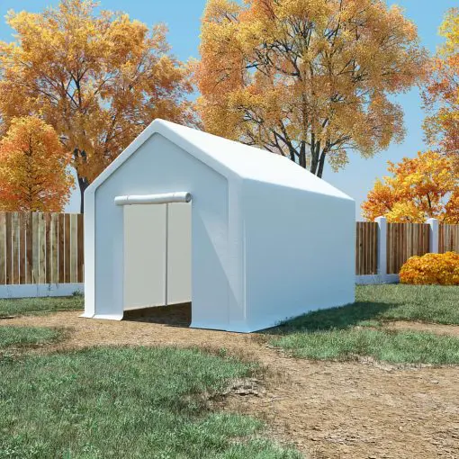 vidaXL Storage Tent PE 3×4 m White
