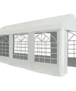 vidaXL Party Tent PE 2×5 m White