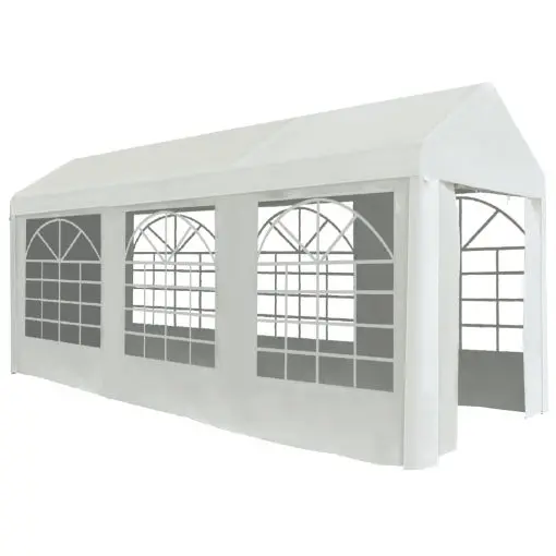 vidaXL Party Tent PE 2×5 m White