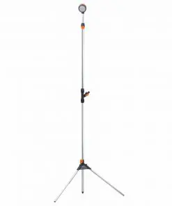 vidaXL Garden Shower with Tripod 221 cm Aluminium