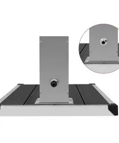 vidaXL Outdoor Shower with Tray WPC Stainless Steel