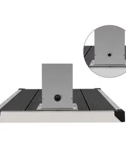 vidaXL Outdoor Shower with Tray WPC Stainless Steel