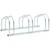 vidaXL 3-Bike Parking Floor Rack 71x33x27 cm Steel