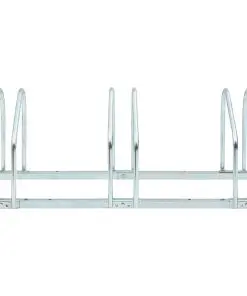 vidaXL 3-Bike Parking Floor Rack 71x33x27 cm Steel