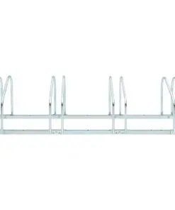 vidaXL 4-Bike Parking Floor Rack 104x33x27 cm Steel