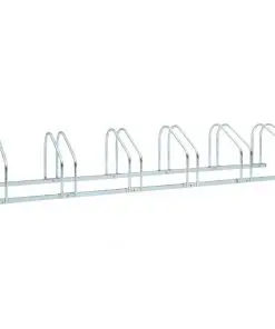 vidaXL 6-Bike Parking Floor Rack 168x33x27 cm Steel