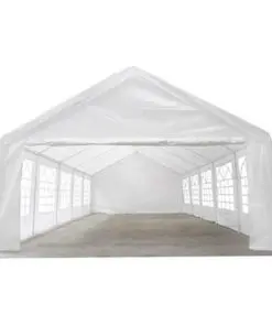 vidaXL Party Tent 10×5 m White
