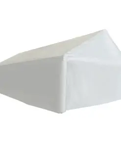 vidaXL Storage Tent PE 5×10 m White