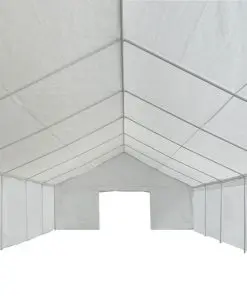vidaXL Storage Tent PE 5×10 m White