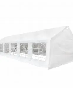 vidaXL White Party Tent 12 x 6 m