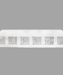 vidaXL White Party Tent 12 x 6 m