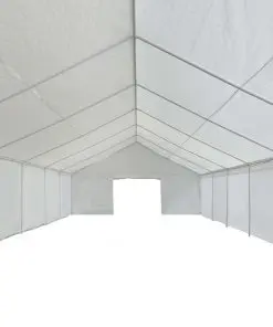 vidaXL Storage Tent PE 6×12 m White