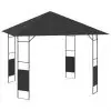 vidaXL Garden Gazebo 3×3 m Anthracite 160 g/m²