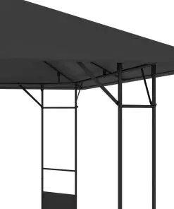 vidaXL Garden Gazebo 3×3 m Anthracite 160 g/m²