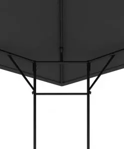 vidaXL Garden Gazebo 3×3 m Anthracite 160 g/m²