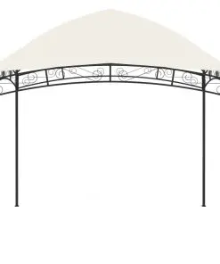 vidaXL Garden Gazebo 3×3 m Cream 180 g/m²