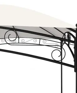 vidaXL Garden Gazebo 3×3 m Cream 180 g/m²