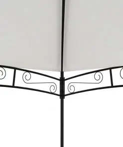 vidaXL Garden Gazebo 3×3 m Cream 180 g/m²