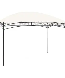 vidaXL Garden Gazebo 4×3 m Cream 180 g/m²