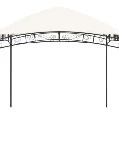 vidaXL Garden Gazebo 4×3 m Cream 180 g/m²