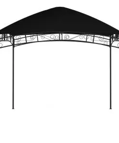 vidaXL Garden Gazebo 4×3 m Anthracite 180 g/m²