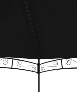 vidaXL Garden Gazebo 4×3 m Anthracite 180 g/m²